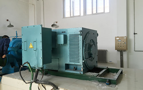 科尔沁右翼中某水电站工程主水泵使用我公司高压电机一年质保